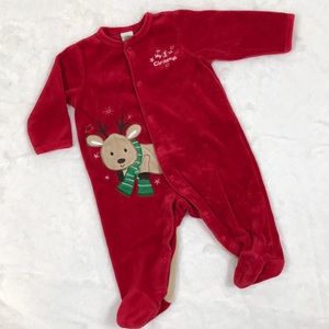 1st Christmas Footed PJs, 3 Months